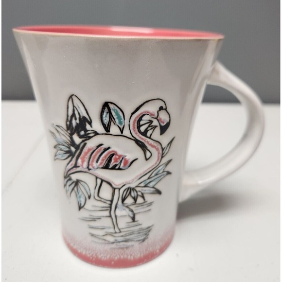 Unique Spectrum Other - Spectrum Designz Coffee Cup Mug Flamingo Bird Hot Tea 2017 Double Sided Pink